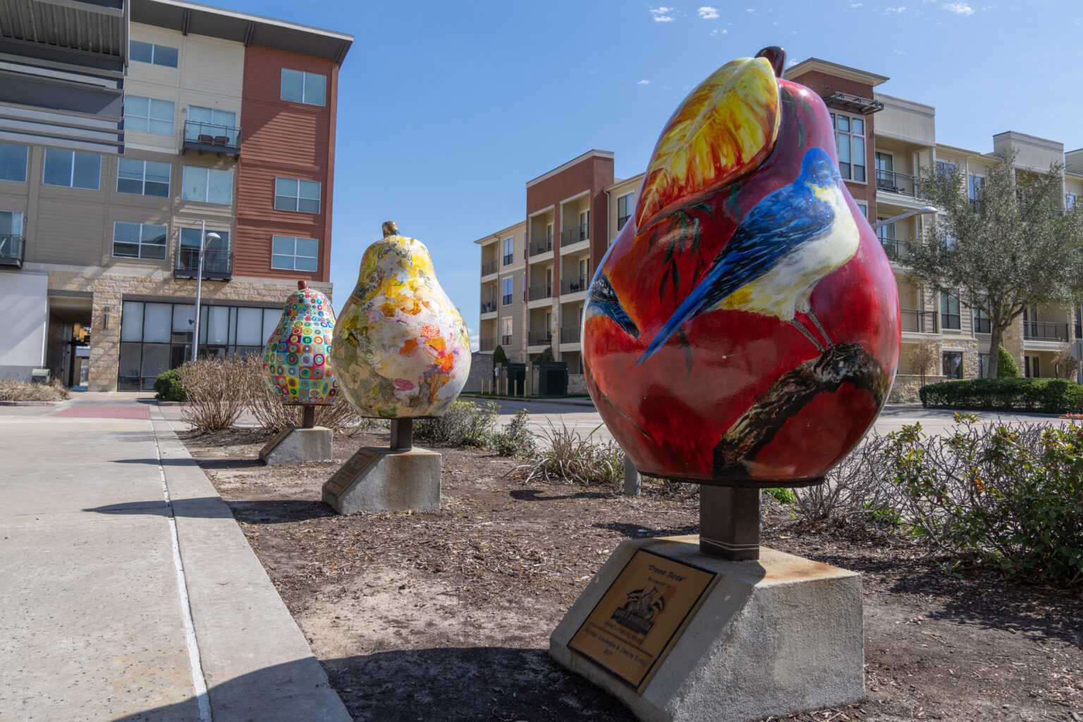 Public art in walkable Pearland